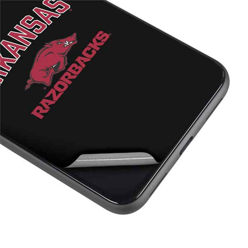 University of Arkansas-Fayetteville Razorbacks Black Google Pixel 4 XL Skin